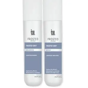 ICON Frosted Grey Shampoo Spray Combo