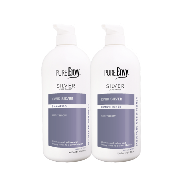 Pure Envy Kwik Silver Shampoo and Conditioner Combo 2000ml