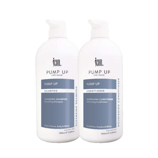 ICON Pump Up Shampoo and Conditioner Combo 2000ml