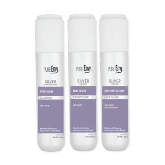 Pure Envy Kwik Silver Shampoo Sulphate-Free|Conditioner|One Shot Blonde Combo