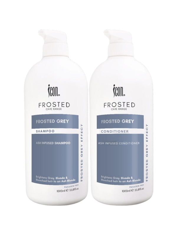 ICON Frosted Grey Shampoo and Conditioner Combo 2000ml