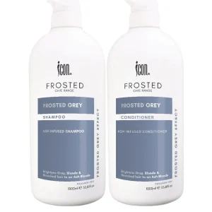 ICON Frosted?Grey Shampoo and Conditioner Combo 2000ml