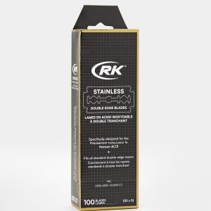 Henson RK Shaving Stainless DE Razor Blades 100pk