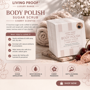 LIVING PROOF Body Polish Sugar Scrub Burning Cherries