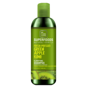 Be Care Love SuperFoods Fresh-Pressed Green Apple Kiwi Clarifying Shampoo 355ml
