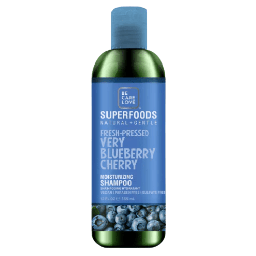 Be Care Love SuperFoods Fresh-Pressed Very Blueberry Cherry Moisturizing Shampoo 355ml