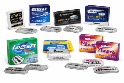 Double Edge Razor Blade Sample Pack for Wet Shaving & Safety Razors