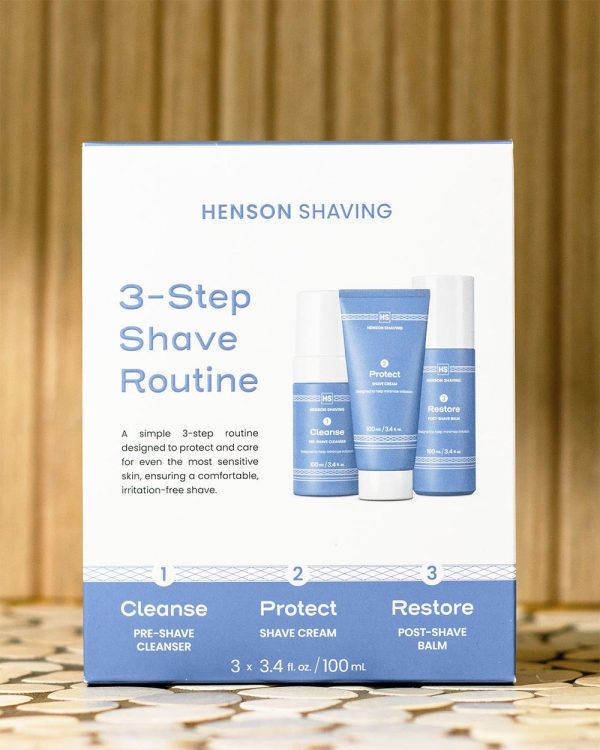 Henson 3-Step Shave Routine Bundle