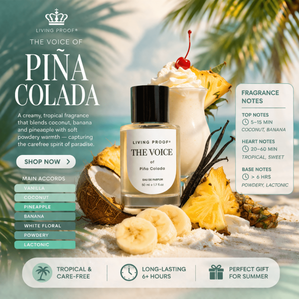 Living Proof The Voice of Piña Colada Eau de Parfum 50ml