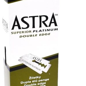 Astra Platinum Double Edge Razor Blades, 100 blades